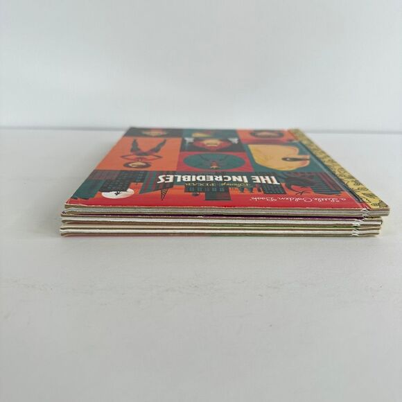 Disney Pixar The Incredibles Little Golden Book bundle-Lot of 3 (Hardcover) - Picture 10 of 10